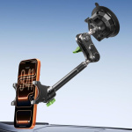 MAGIC JOHN Car Phone Holder with Military-Grade Metal Build
