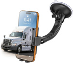 A2C Heavy Duty Truck Phone Mount with Dual-Metal Anti-Shake Arm
